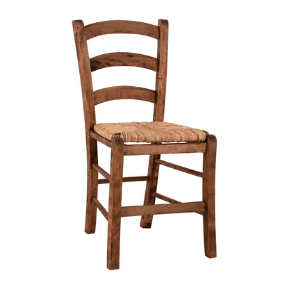 Traditional Chair Impregnated Paros With Straw Hm10379.01