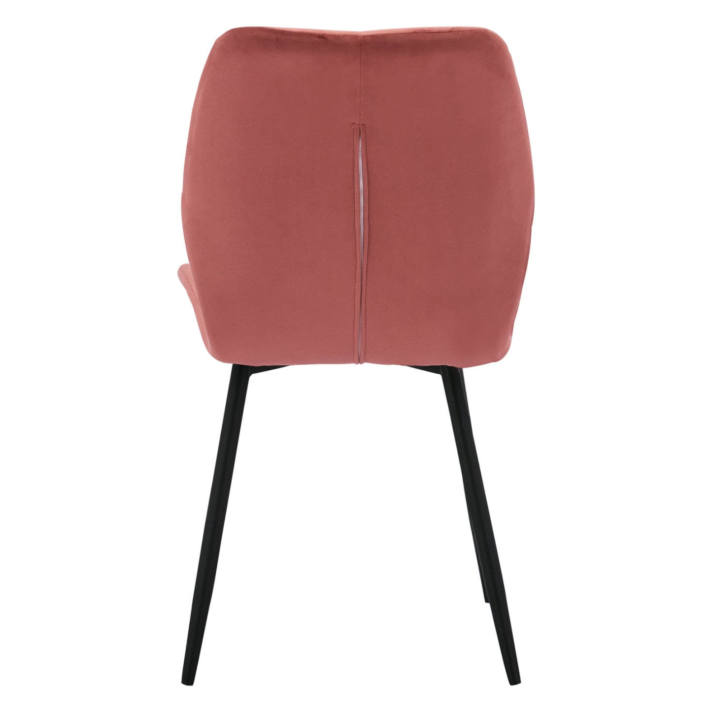 Dining Chair Klay In Rotten Apple Velvet & Black Metallic Frame Hm8730.02 49x62,5x87 Cm