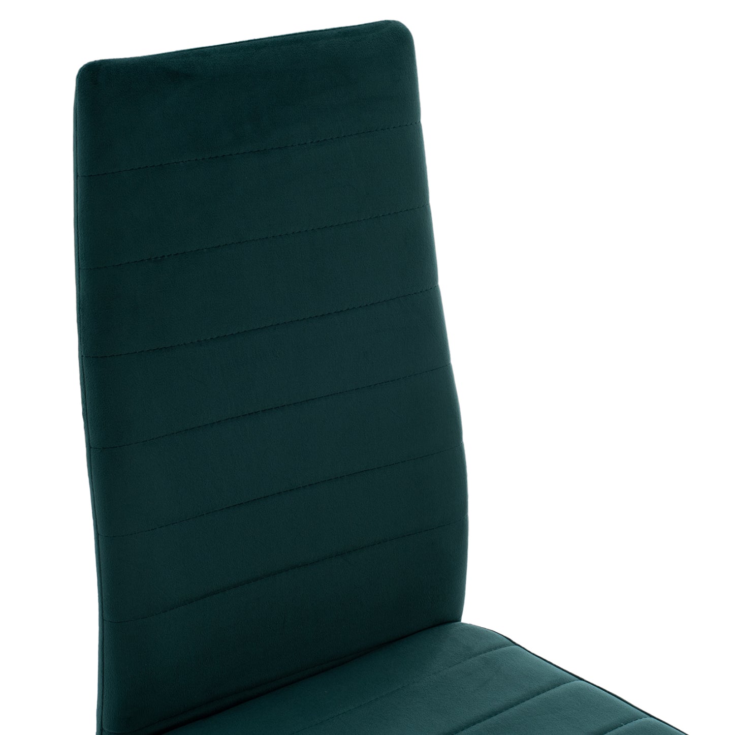 Metal Chair Hm0037.33 Green Velvet With Metal Frame K/d