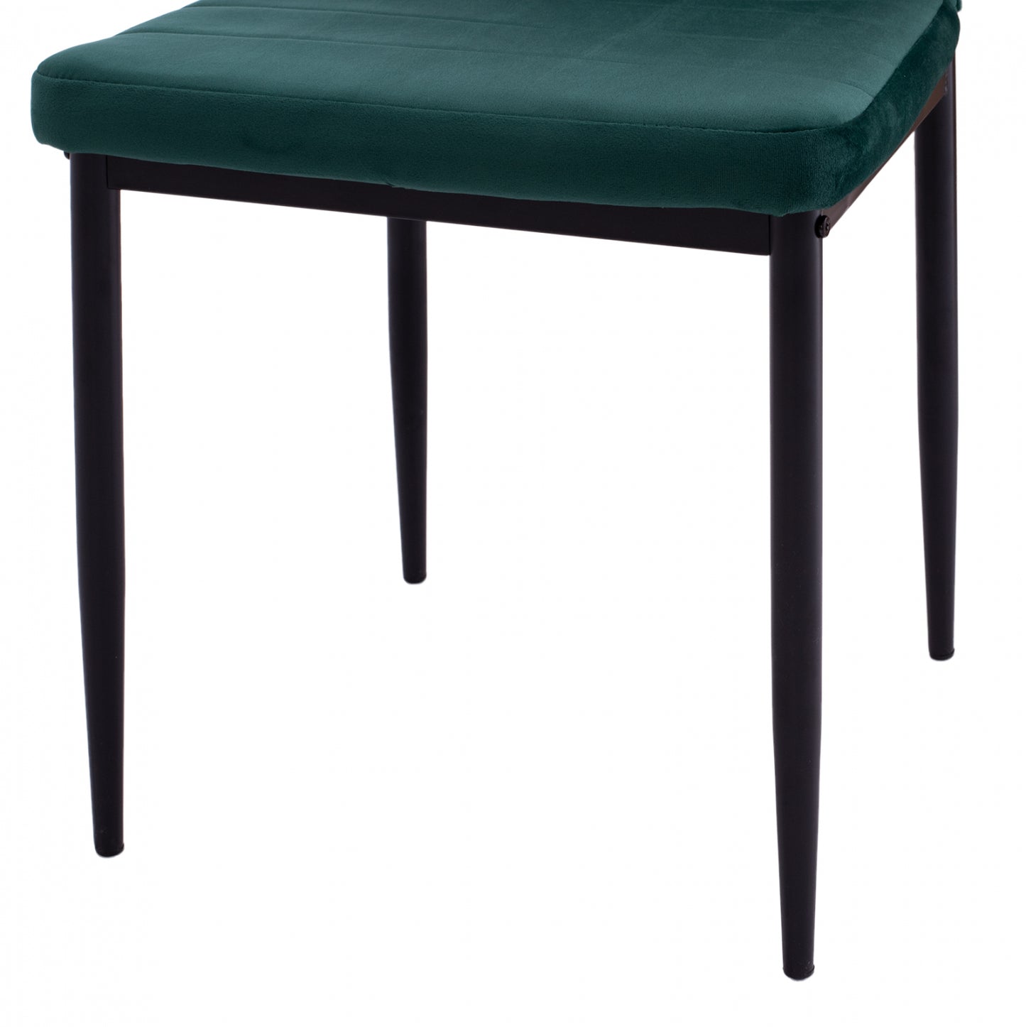 Metal Chair Hm0037.33 Green Velvet With Metal Frame K/d