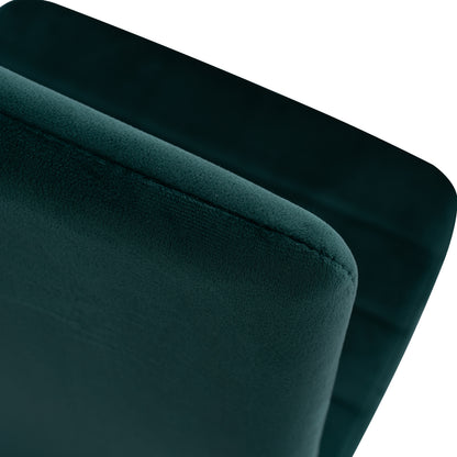 Metal Chair Hm0037.33 Green Velvet With Metal Frame K/d