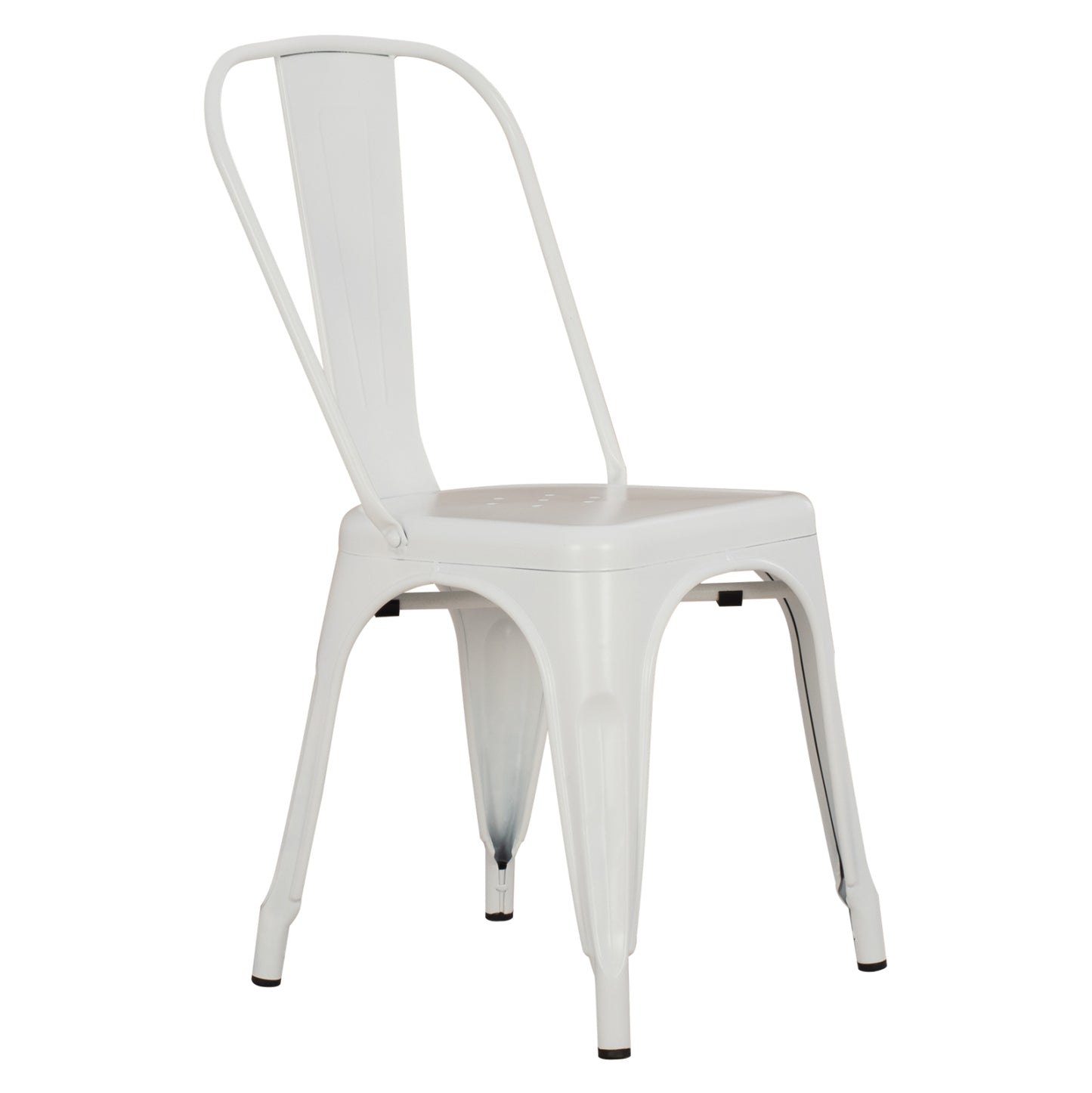 Dining Chair Melita-pro Hm8641.41 Metal In Matte White 44x47x84.5hcm.