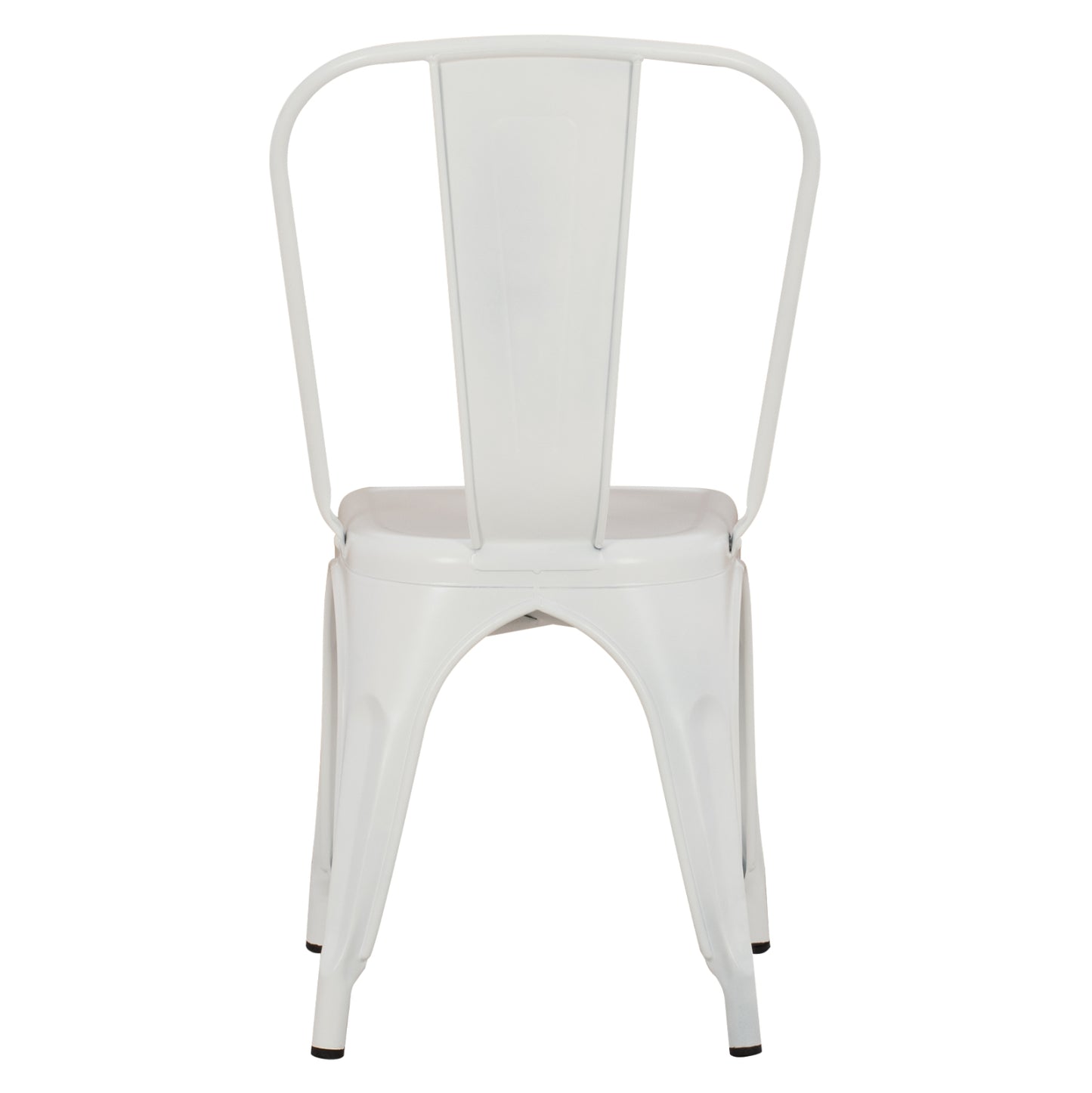 Dining Chair Melita-pro Hm8641.41 Metal In Matte White 44x47x84.5hcm.