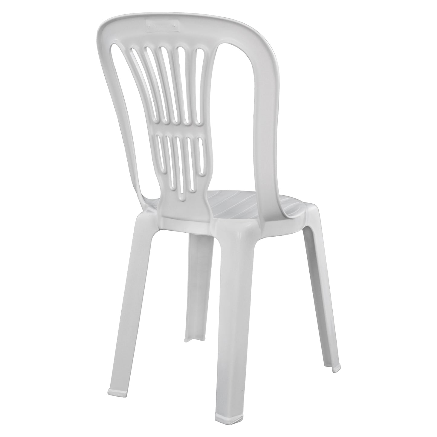 Pastic Chair Vienna White 303002010  44x50x87 Cm