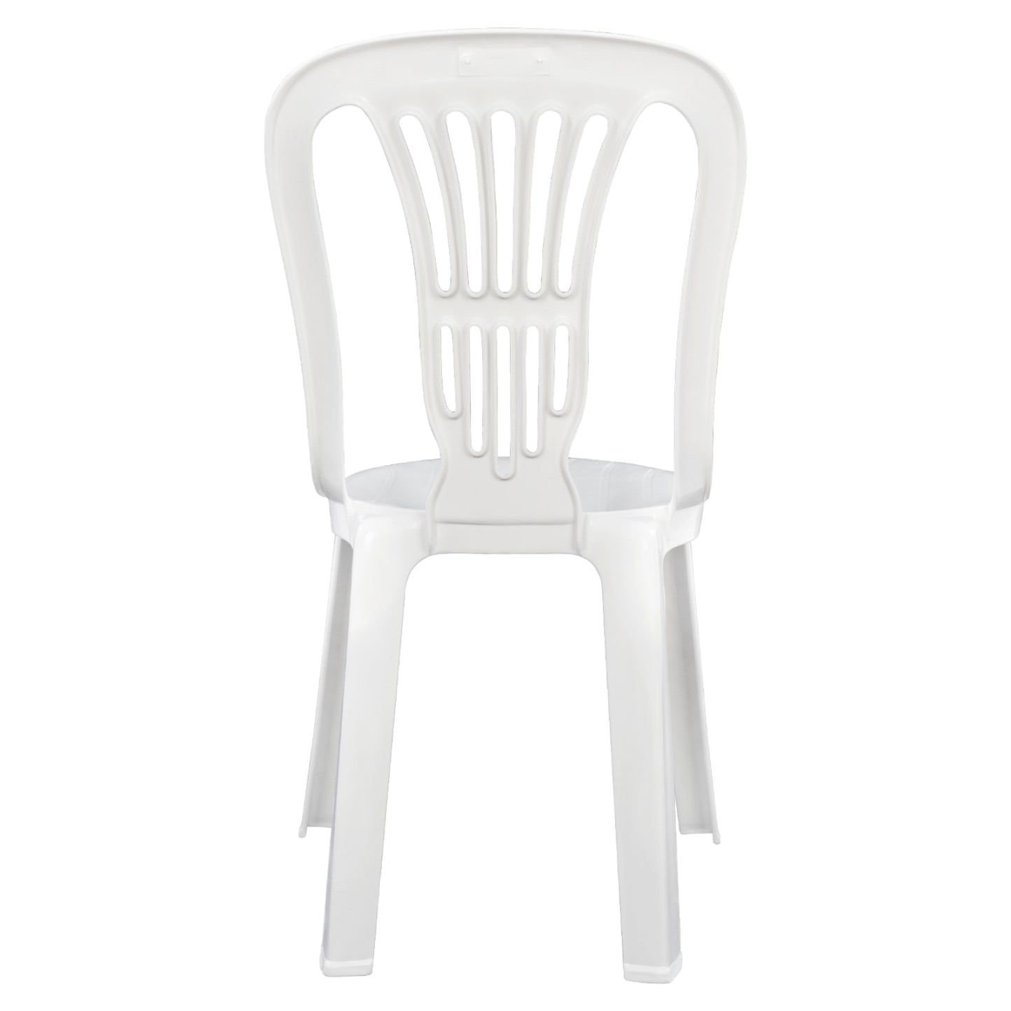 Pastic Chair Vienna White 303002010  44x50x87 Cm