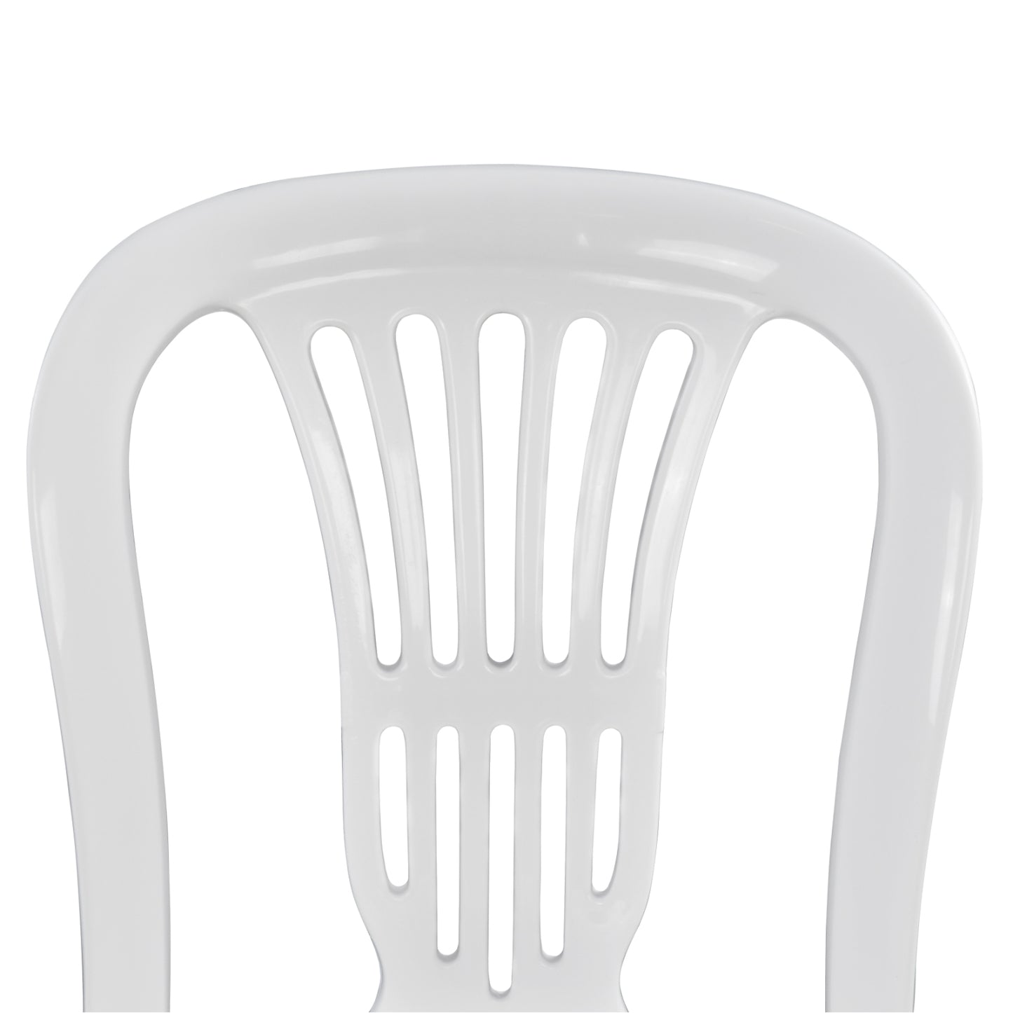 Pastic Chair Vienna White 303002010  44x50x87 Cm