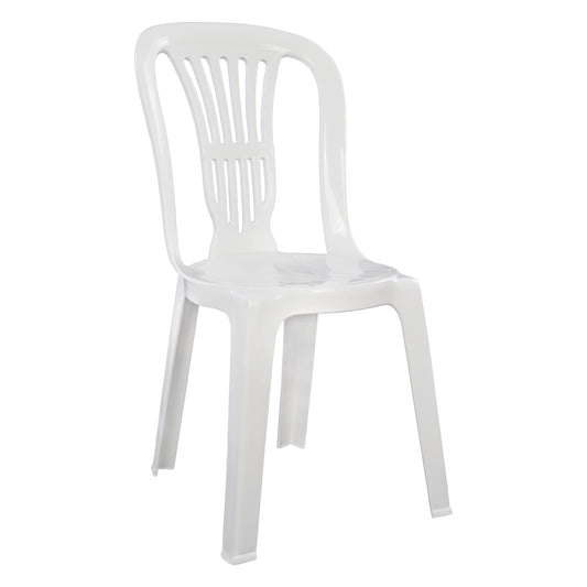 Pastic Chair Vienna White 303002010  44x50x87 Cm