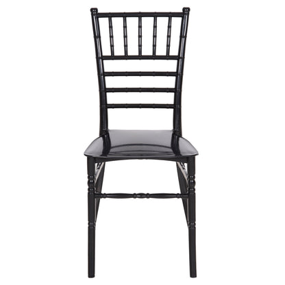 Polypropylene Catering Chair Tiffany New Hm8058.07 Glossy Black 42x48x88,5hcm.