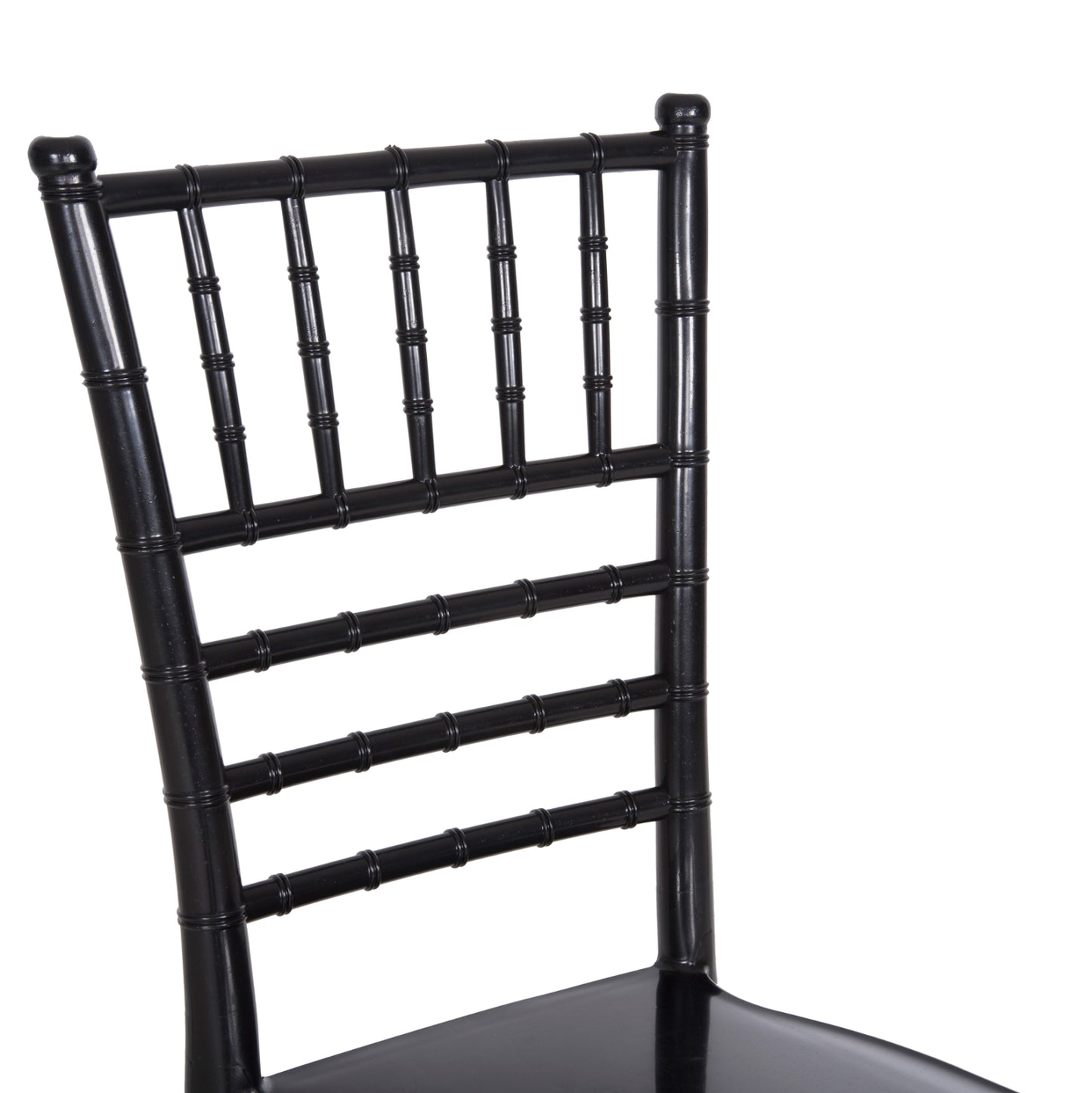 Polypropylene Catering Chair Tiffany New Hm8058.07 Glossy Black 42x48x88,5hcm.