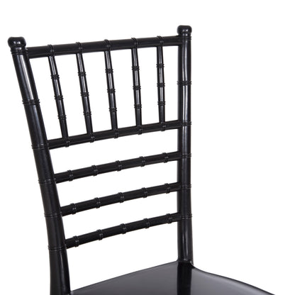Polypropylene Catering Chair Tiffany New Hm8058.07 Glossy Black 42x48x88,5hcm.