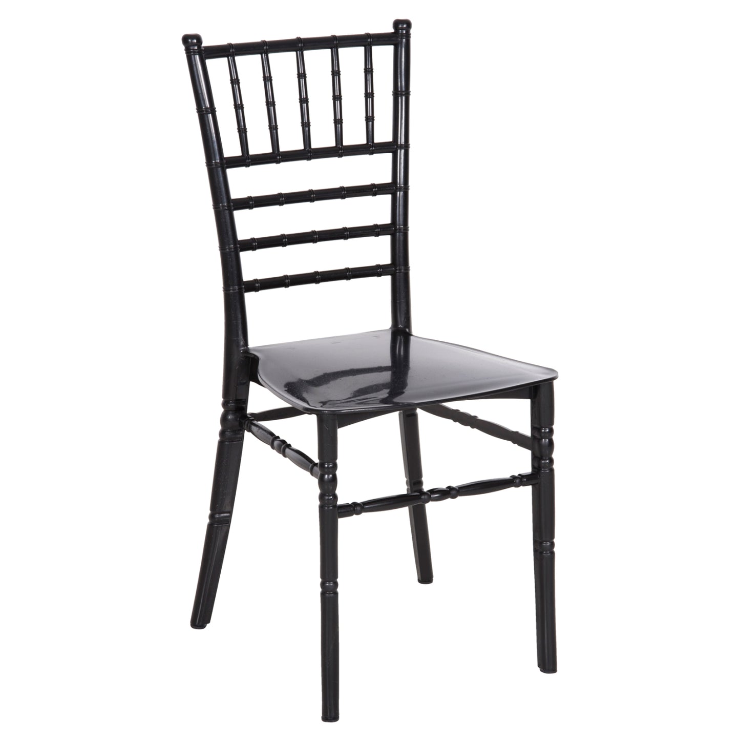 Polypropylene Catering Chair Tiffany New Hm8058.07 Glossy Black 42x48x88,5hcm.