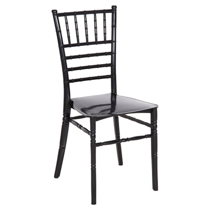 Polypropylene Catering Chair Tiffany New Hm8058.07 Glossy Black 42x48x88,5hcm.