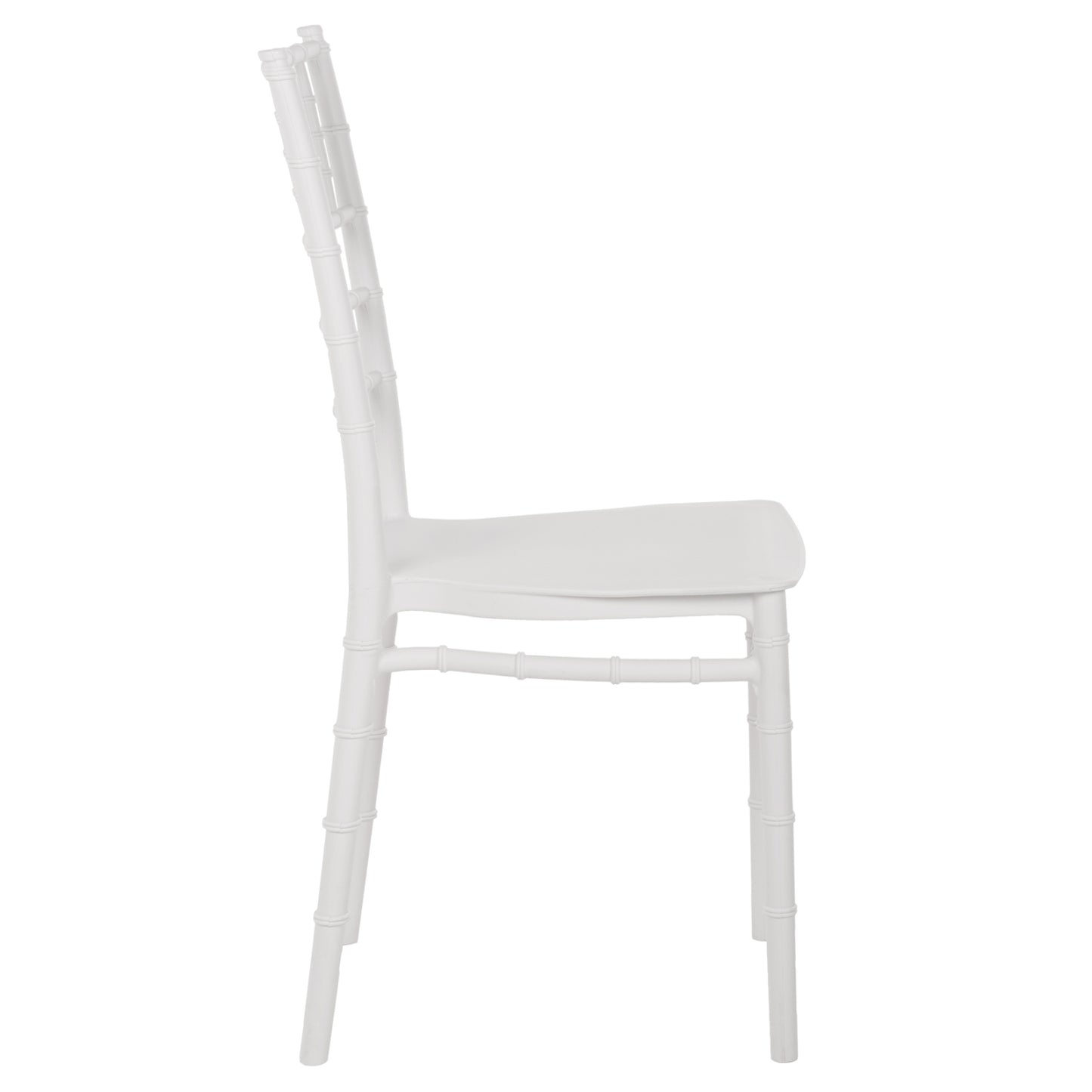 Chair Polypropylene Catering Hm8058.31 Tiffany In White 39x46x88Υεκ.
