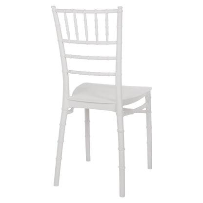 Chair Polypropylene Catering Hm8058.31 Tiffany In White 39x46x88Υεκ.