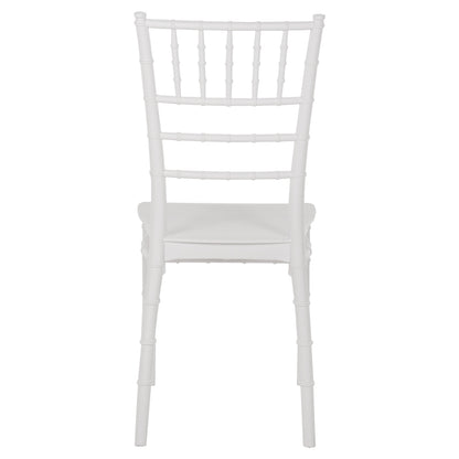 Chair Polypropylene Catering Hm8058.31 Tiffany In White 39x46x88Υεκ.