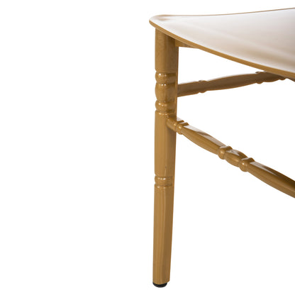 Polypropylene Catering Chair Tiffany New Hm8058.05 Gold 41.2x49.7x89hcm.