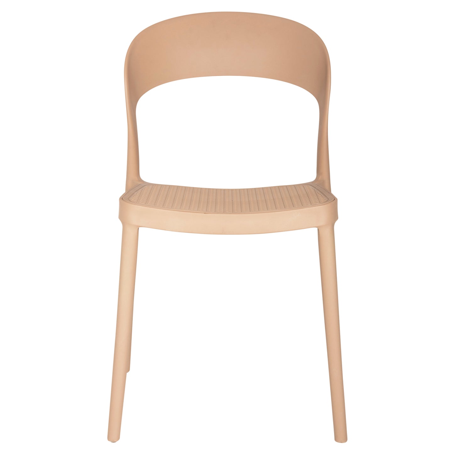 Chair Polypropylene Cleo Hm5936.03 Cappuccino 49x54,5x80,5hcm.