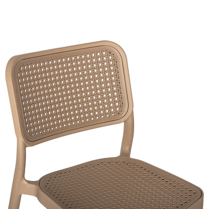 Chair Polypropylene Meko Hm5934.03 Cappuccino 51x52x80hcm.