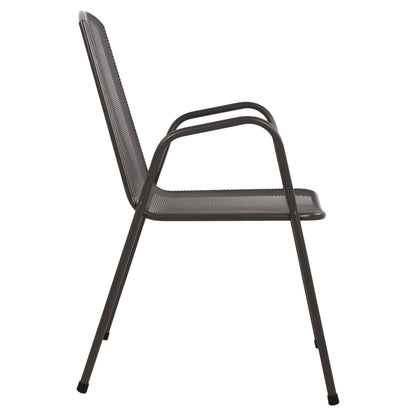 Armchair Metallic Grey Hm5005.01