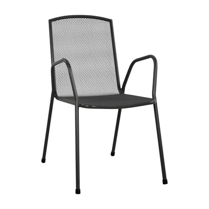 Armchair Metallic Grey Hm5005.01