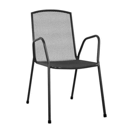 Armchair Metallic Grey Hm5005.01