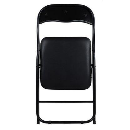 Chair Foldable Pu Black Hm0044 38x47x82h Cm.