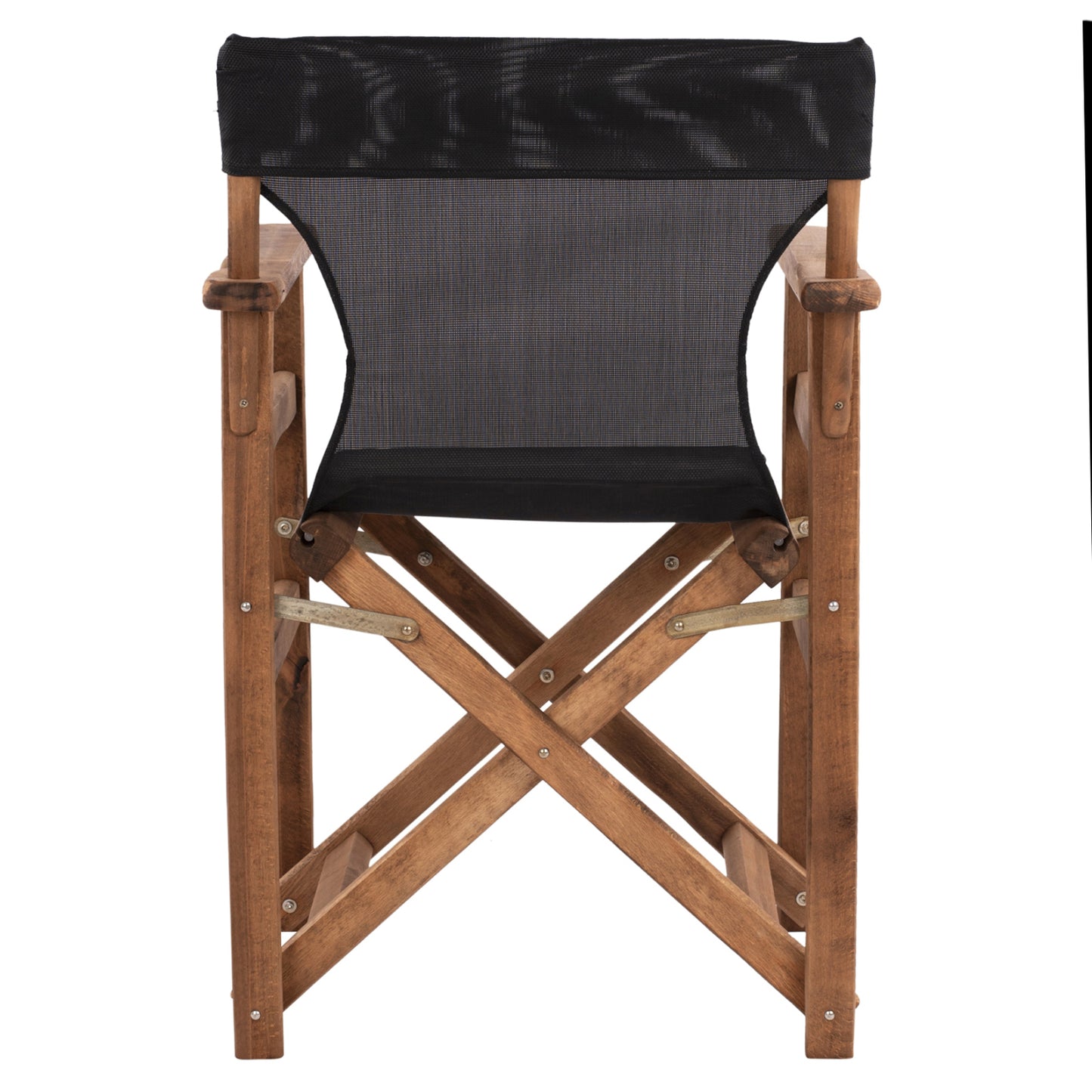 Director's Chair Limnos Walnut With Textline Black Hm10368.05
