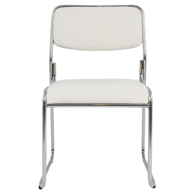 Conference Office Chair Hm1019.02 White Color 48,5x51,5x77 Cm