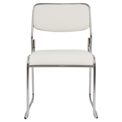 Conference Office Chair Hm1019.02 White Color 48,5x51,5x77 Cm