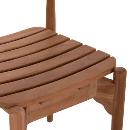 Outdoor Dining Chair Donny Hm6378 Teak Wood 52x54x74hcm.