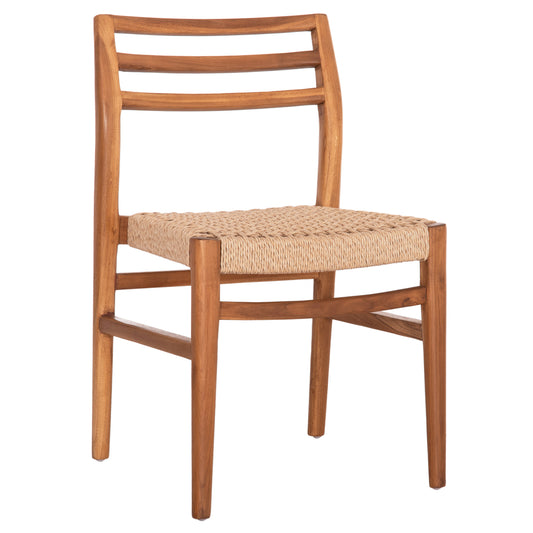 Daphne Dining Chair – Teak Wood & Woven Viro Rope
