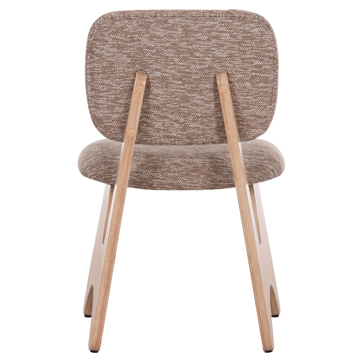 Dining Chair Bellisi Hm18248.01 Brown Fabric-plywood In Oak Color 53x56x78hcm.