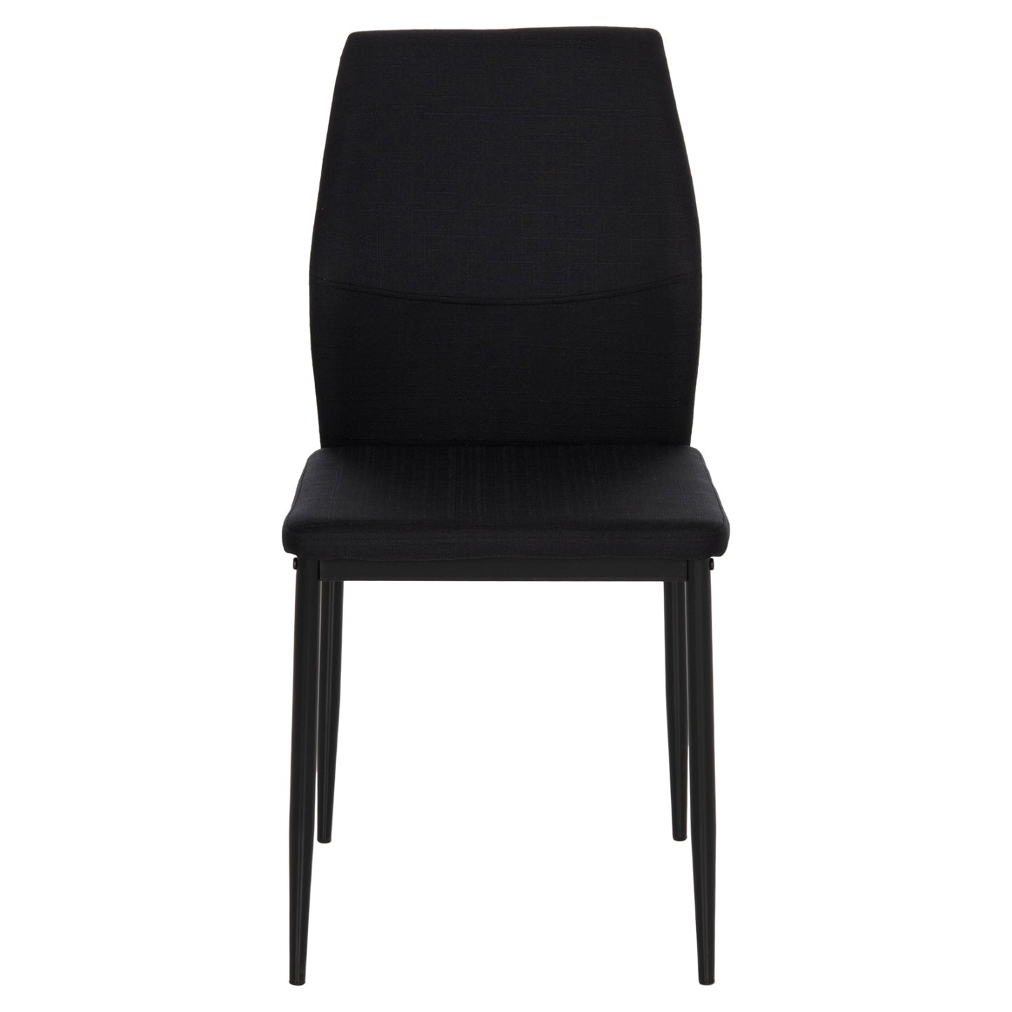 Dining Chair Diaz Hm18346.02 Black Fabric & Metal Legs 43x52x87hcm.