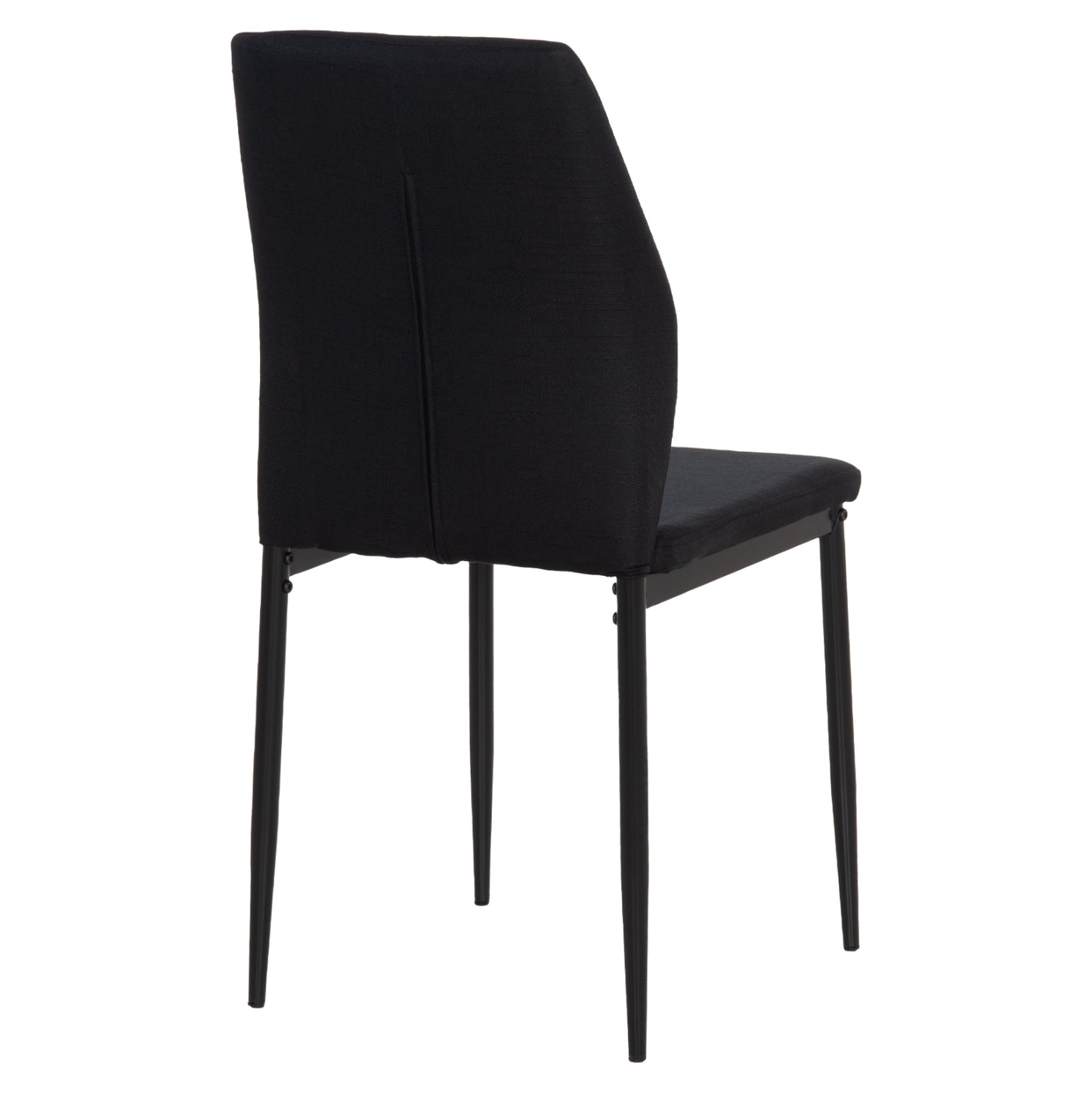 Dining Chair Diaz Hm18346.02 Black Fabric & Metal Legs 43x52x87hcm.