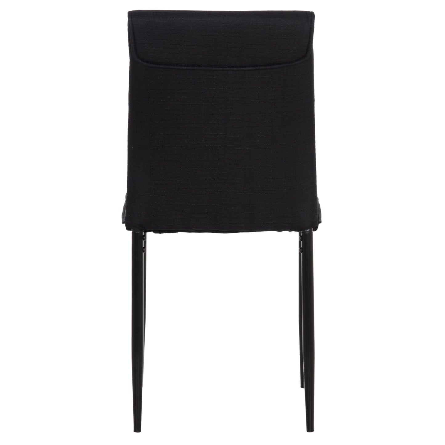 Dining Chair Perky Hm18347.02 Black Fabric & Metal Legs 44x60x87hcm.