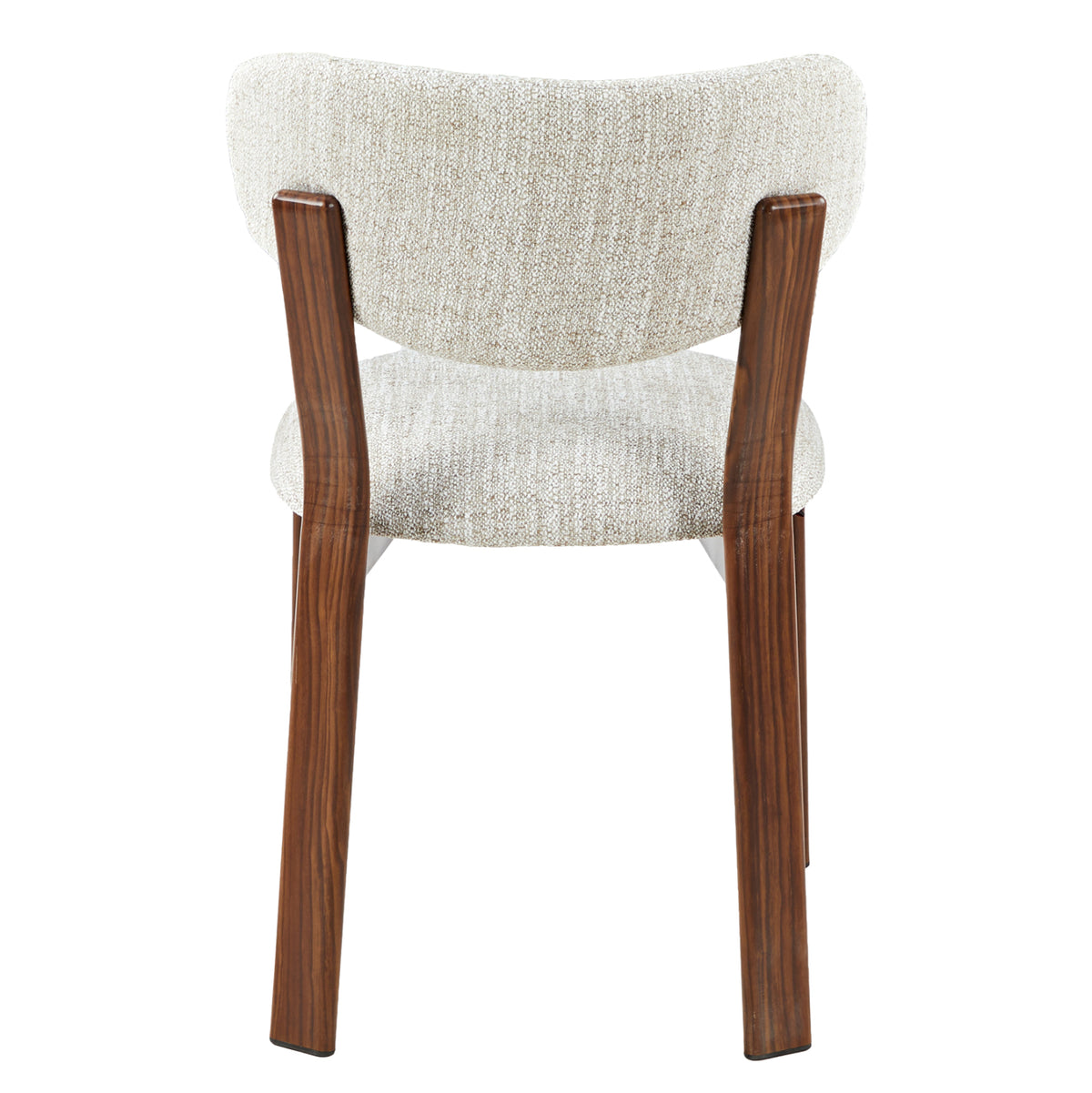 Dining Chair Ramen Hm18470.14 Light Grey Fabric--walnut Metal Legs 46x62.5x79hcm.
