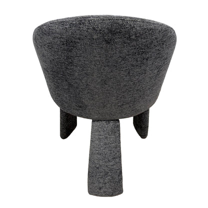 Dining Chair Busel Hm18474.01 Grey Fabric 55x60x80hcm.