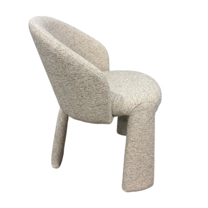 Dining Chair Busel Hm18474.02 Beige Fabric 55x60x80hcm.