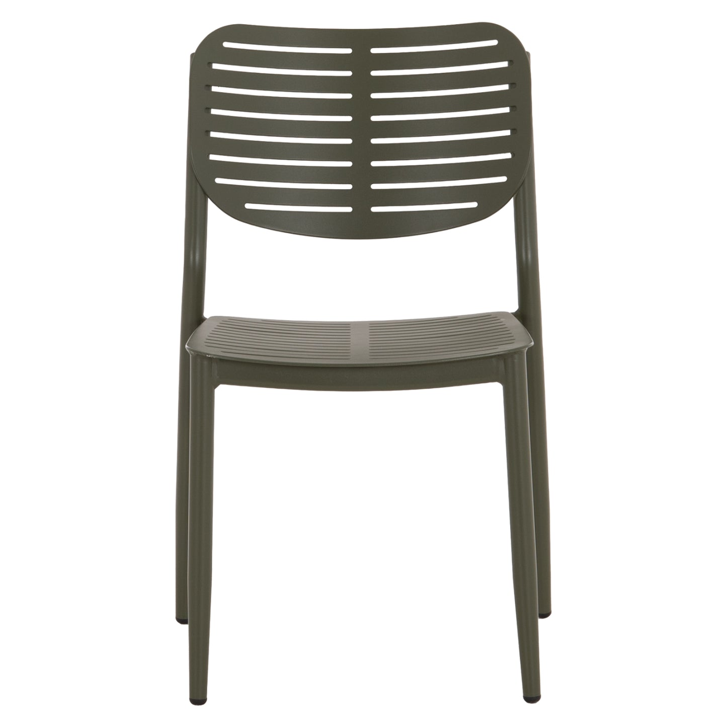 Dining Chair Hilliard Hm6645.07 Aluminum In Olive Green Color 46x54x78hcm