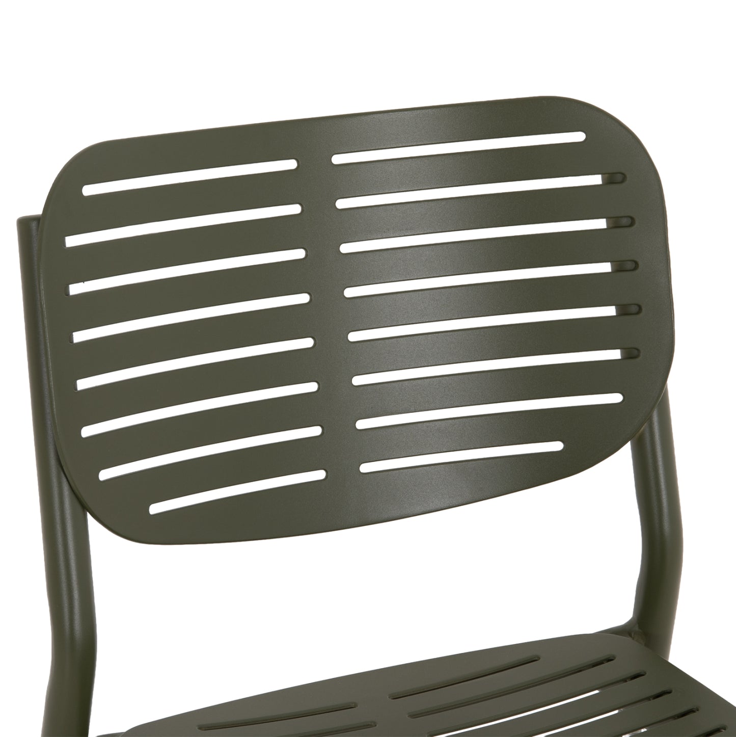 Dining Chair Hilliard Hm6645.07 Aluminum In Olive Green Color 46x54x78hcm