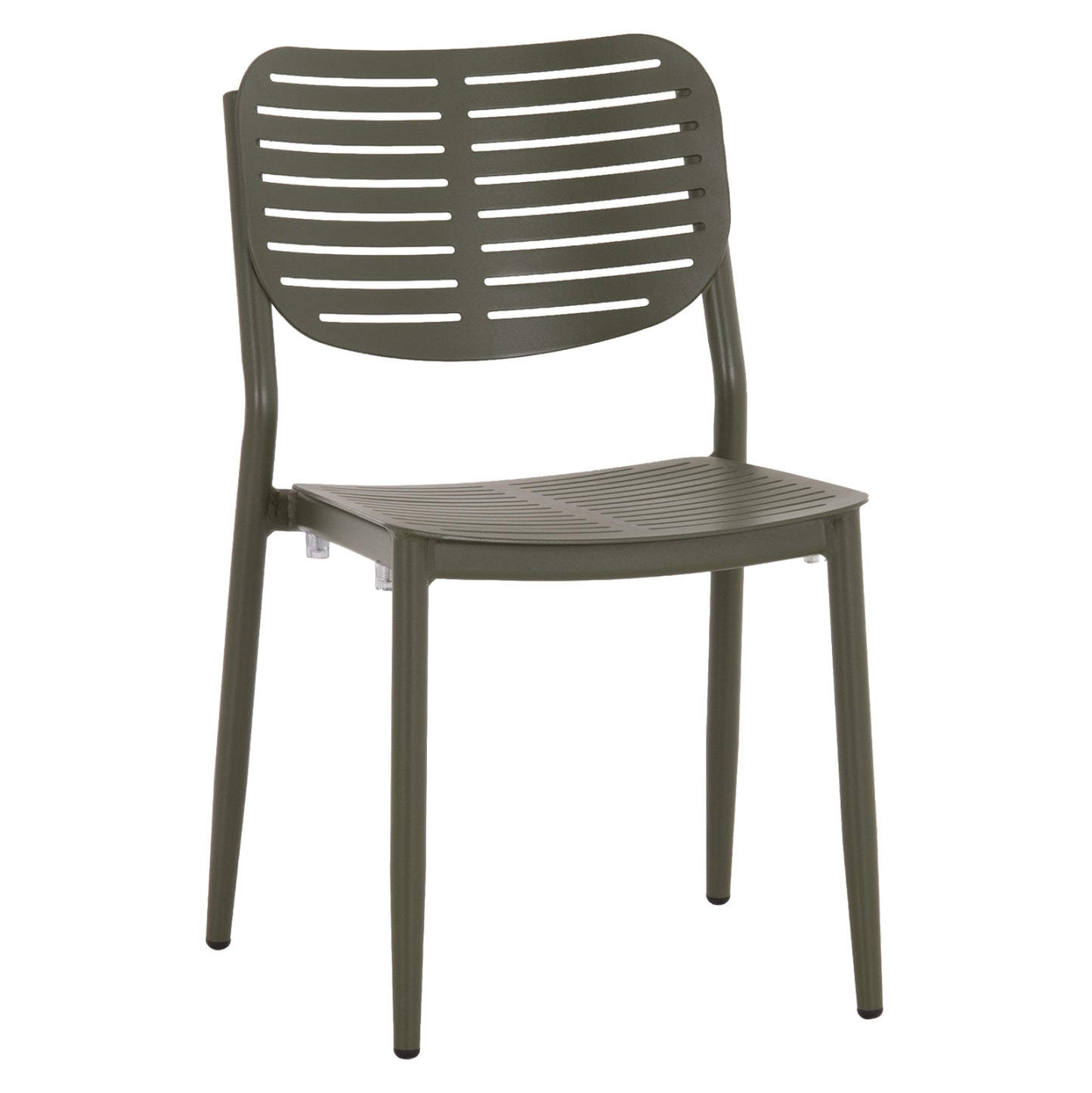 Dining Chair Hilliard Hm6645.07 Aluminum In Olive Green Color 46x54x78hcm