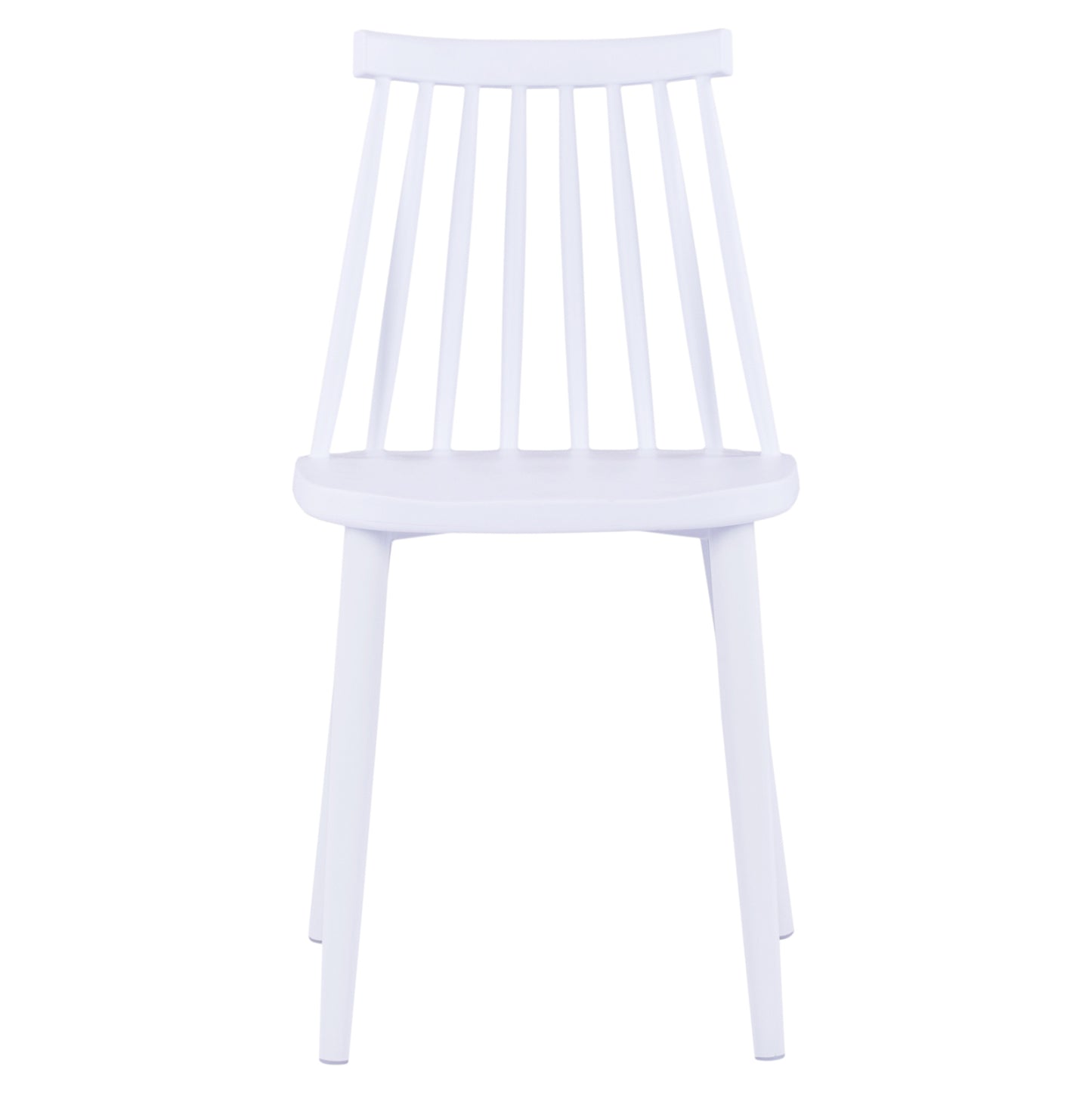 Dining Chair Hm8052.11 Vanessa White With Metallic White Legs 43x46,5x82 Cm.