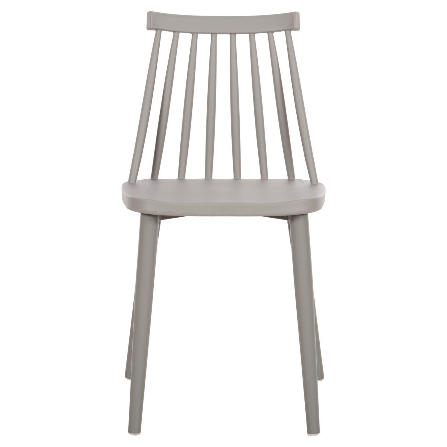Dining Chair Hm8052.22 Vanessa Grey With Metallic Grey Legs 42.5x44x81h Cm.