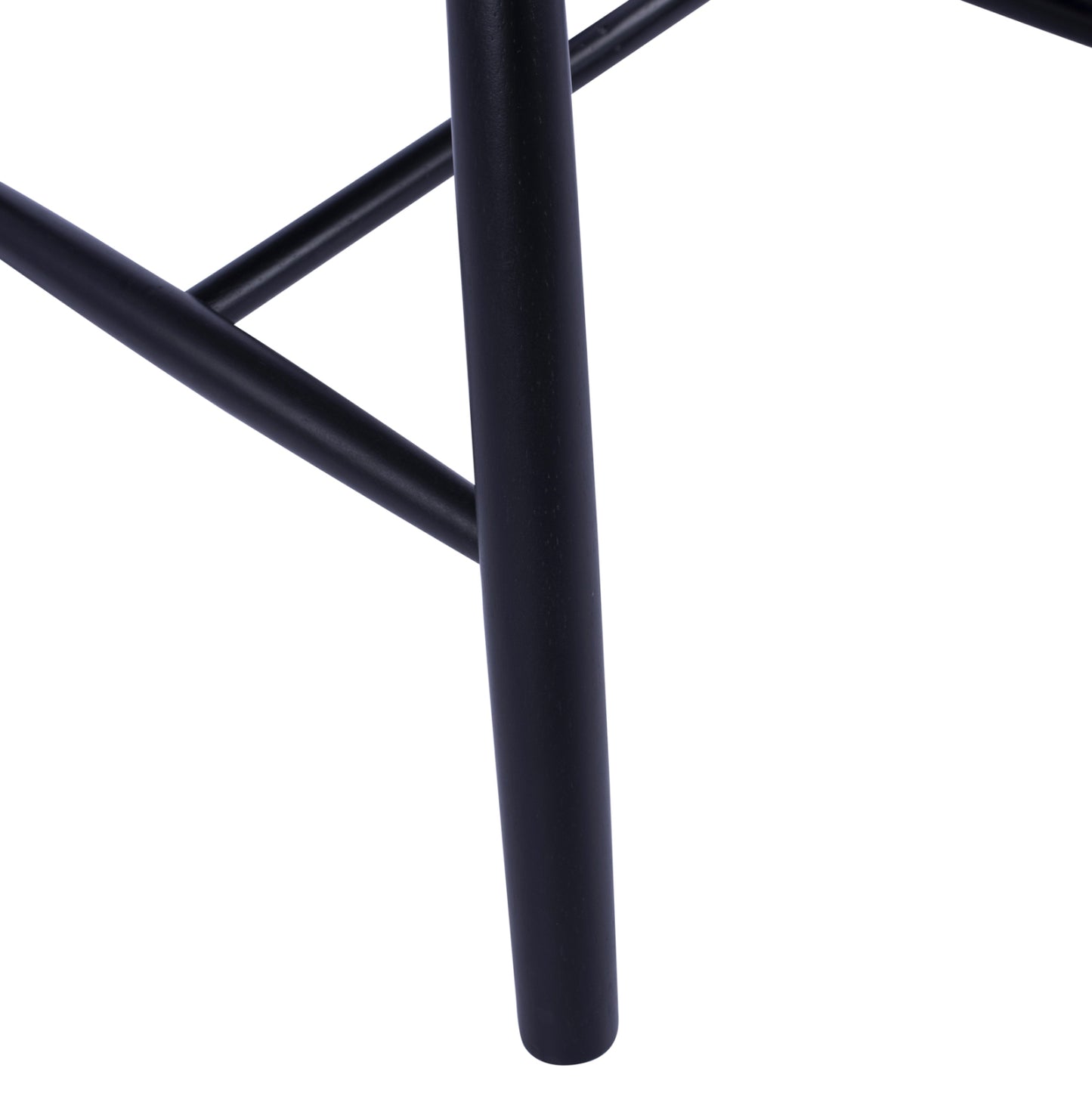 Dining Chair Lucien Hm8645.02 Beech Wood In Black Matte Color 48x54x86h Cm