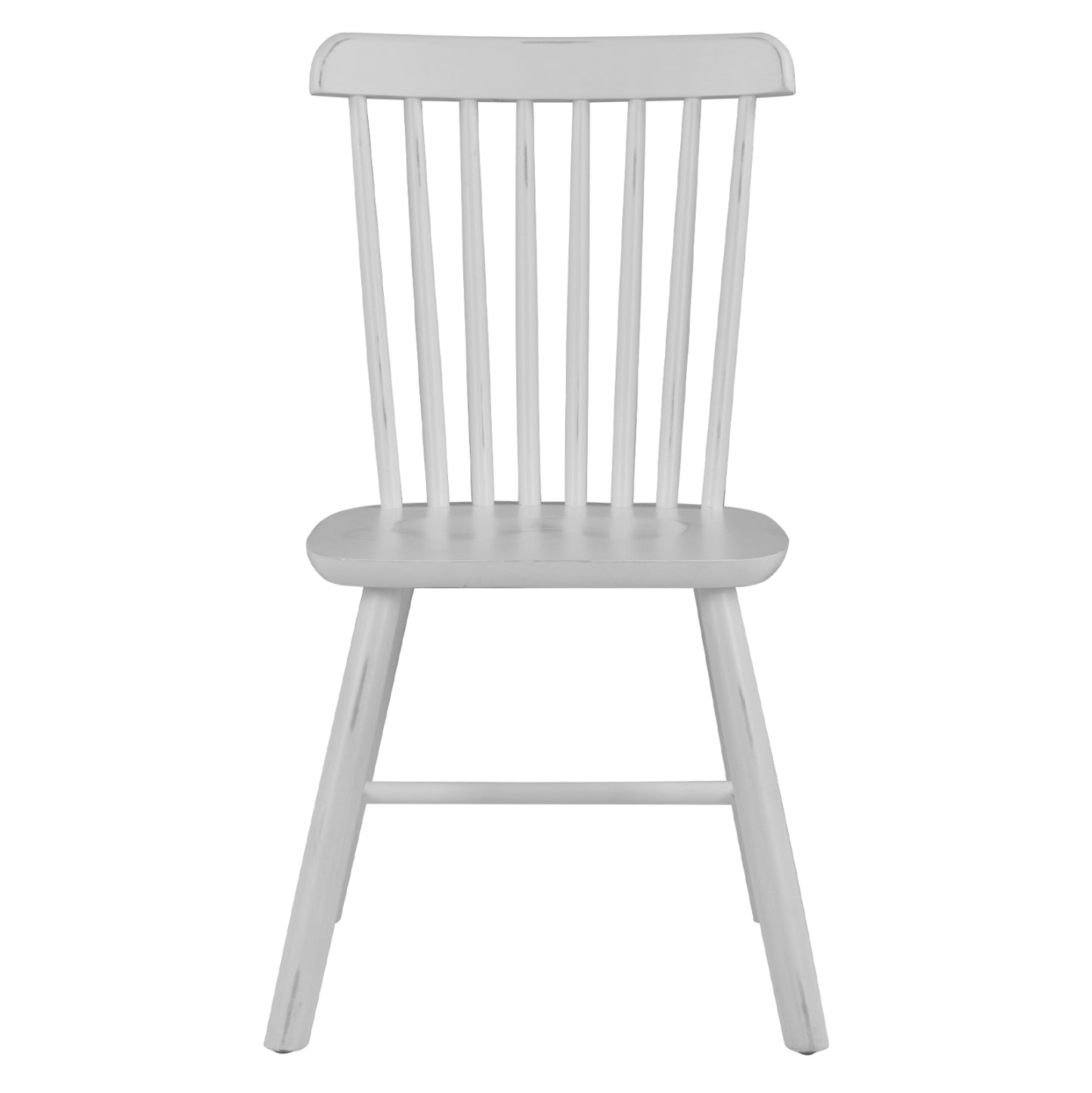 Dining Chair Lucien Hm8645.03 Beech Wood In Antique-white 48x54x86Η Cm