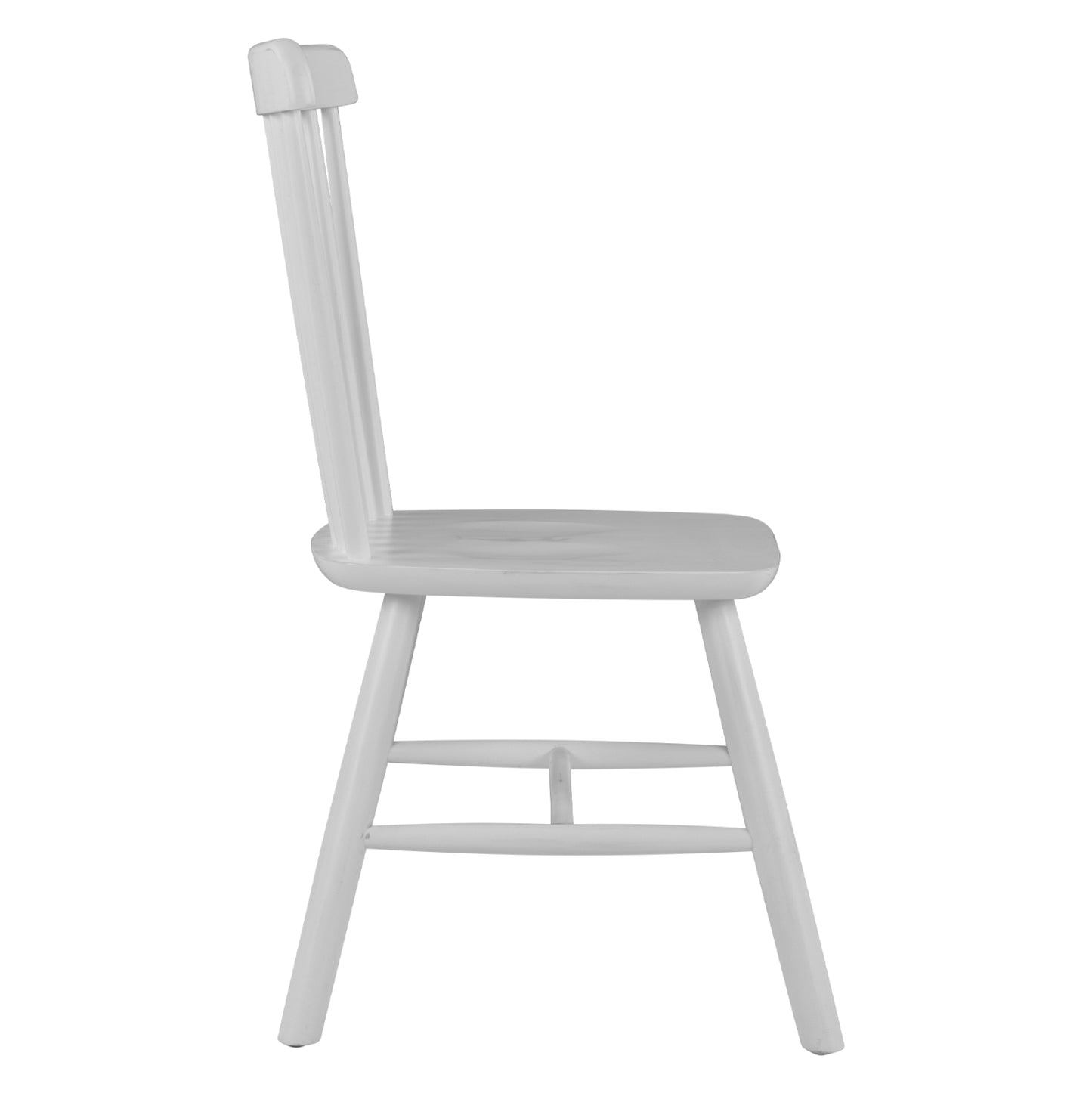 Dining Chair Lucien Hm8645.03 Beech Wood In Antique-white 48x54x86Η Cm