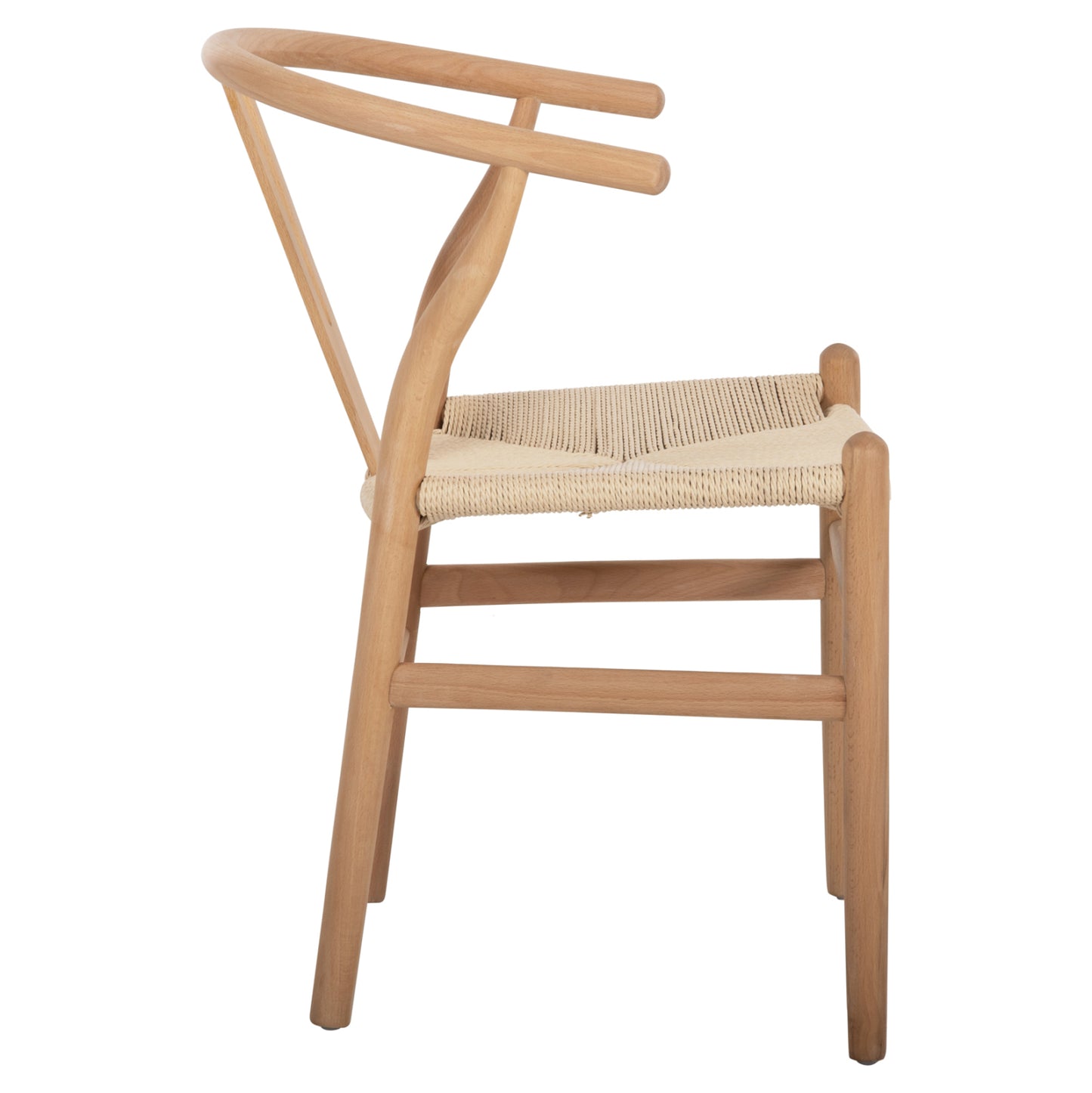 Dining Chair Brave Hm8695.11 Beech Wood In Natural-rope In Natural 54.5x53x75hcm