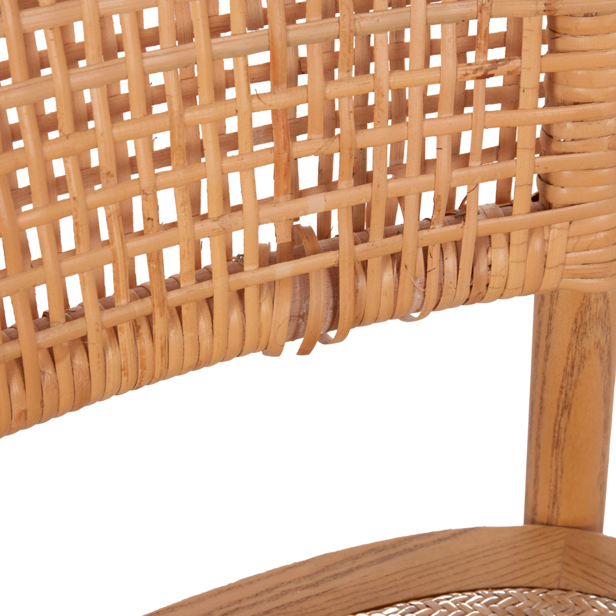 Dining Chair Liberty Hm8752.11 Toon Wood-rattan Matting---b' Rated 49x54x89hcm.