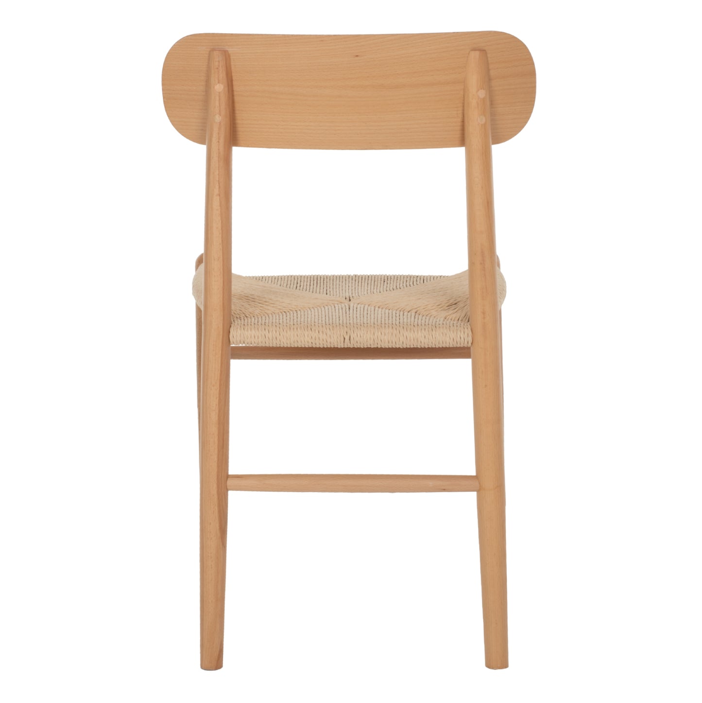 Dining Chair Helsinki Hm9492.01 Beech Wood And Rope In Natural Color 46.5x41x80Ηcm.