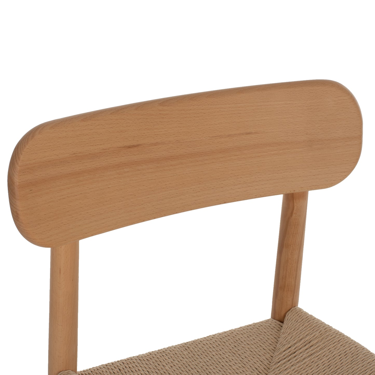 Dining Chair Helsinki Hm9492.01 Beech Wood And Rope In Natural Color 46.5x41x80Ηcm.